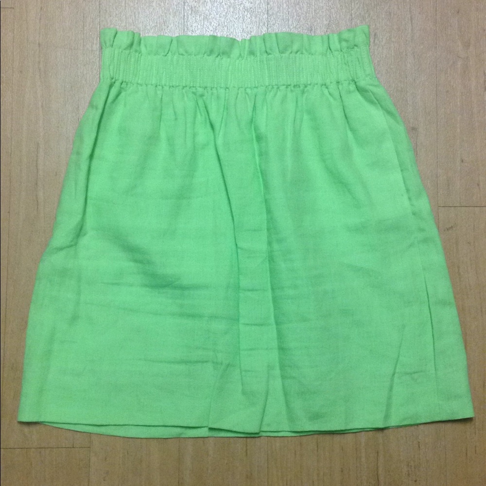 J. Crew City Mini in Neon Lime